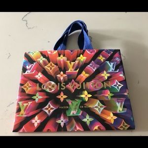 Authentic Louie Vuitton Gift Bag Small